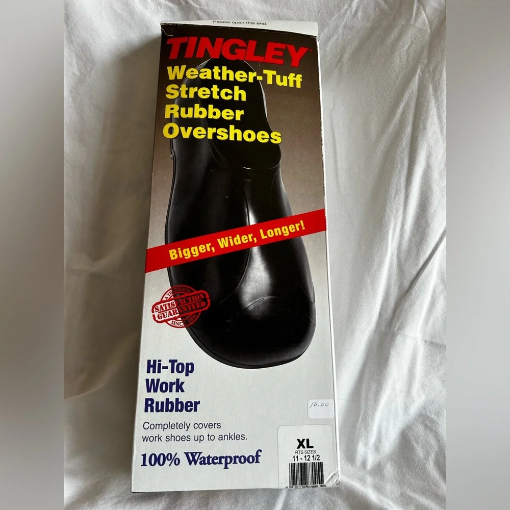 Tingley rubber over shoes